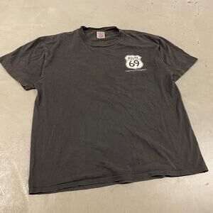 Vintage faded route 69 funny t-shirt